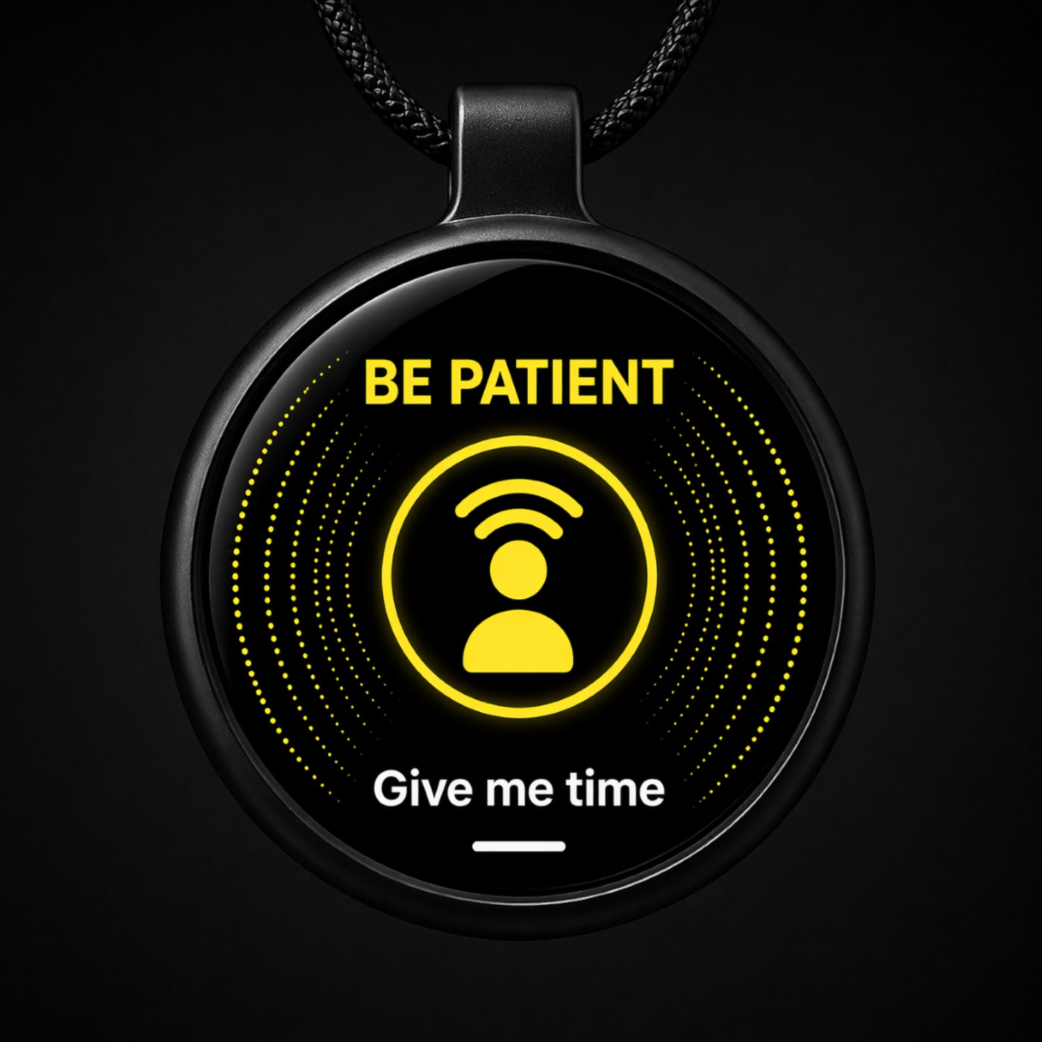 HelpBadge be patient screen