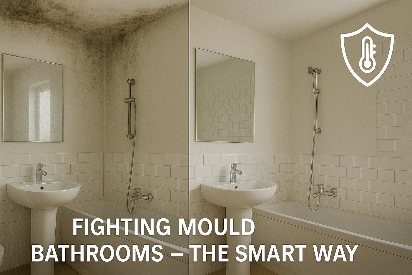Bathroom mould prevention visual